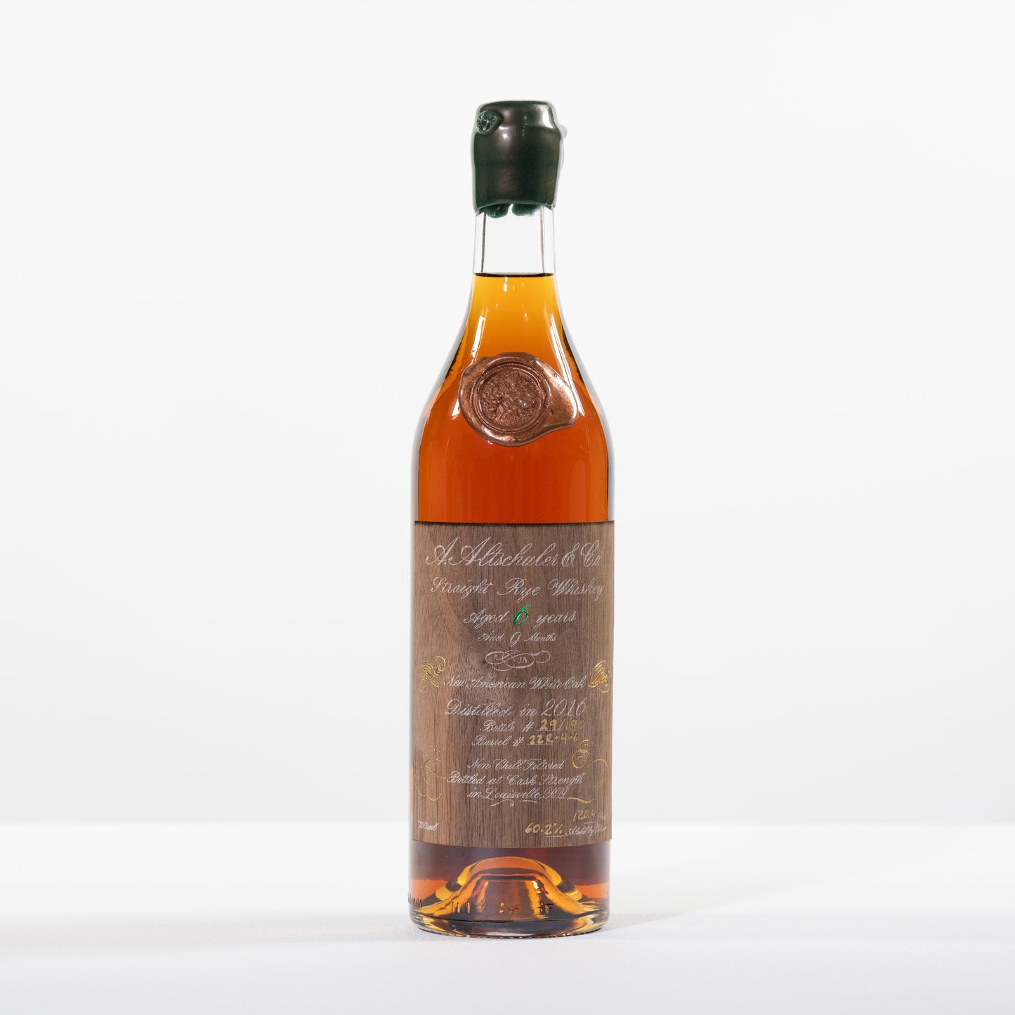 A. Altschuler 6 Year Rye 120.4 proof