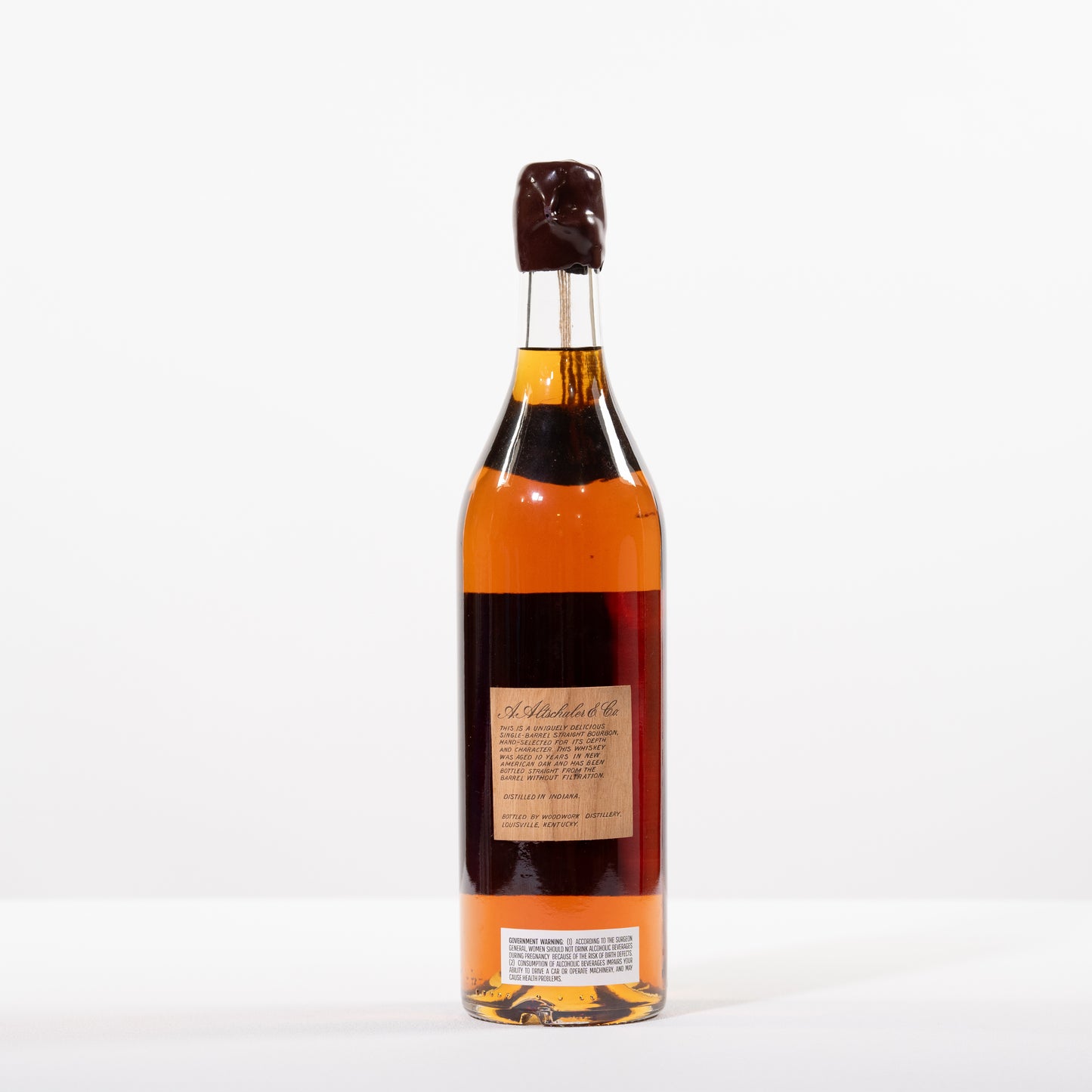 A. Altschuler 10 year 110.69 proof Barrel 22-D