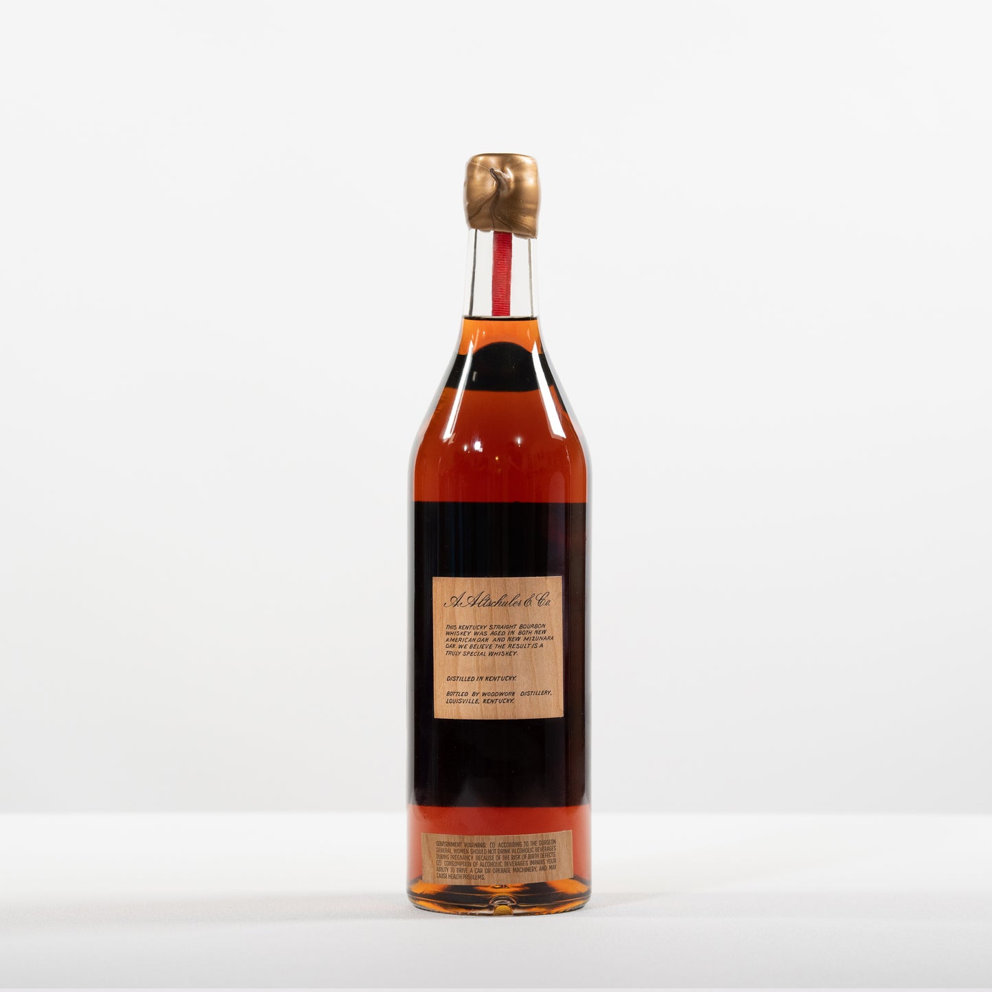 A. Altschuler 17 Year Kentucky Straight Bourbon Aged in American and Mizunara Oak Barrel 111.56 proof 22-Z