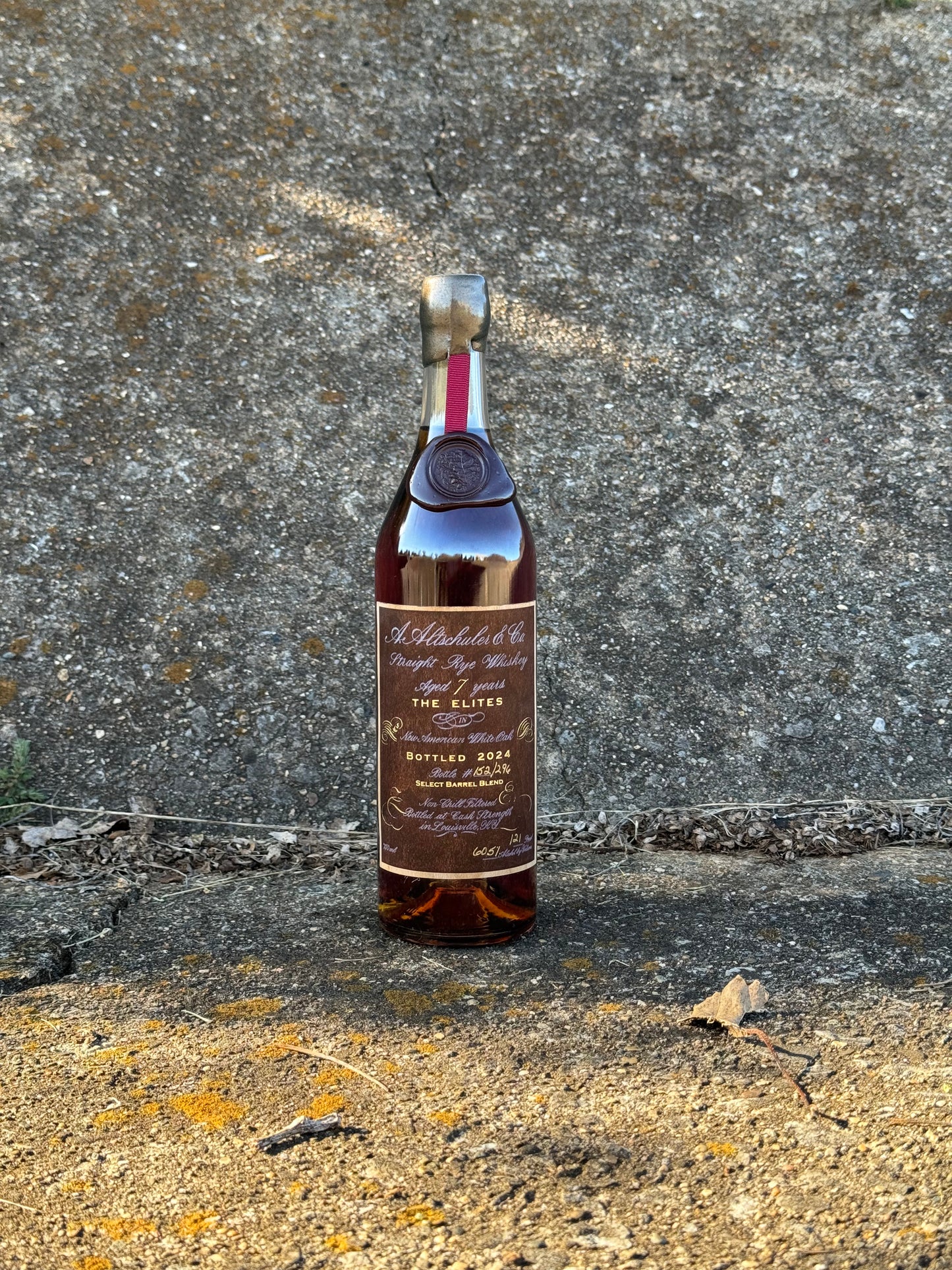 A. Altschuler & Co. "The Elites" Rye 121 Proof