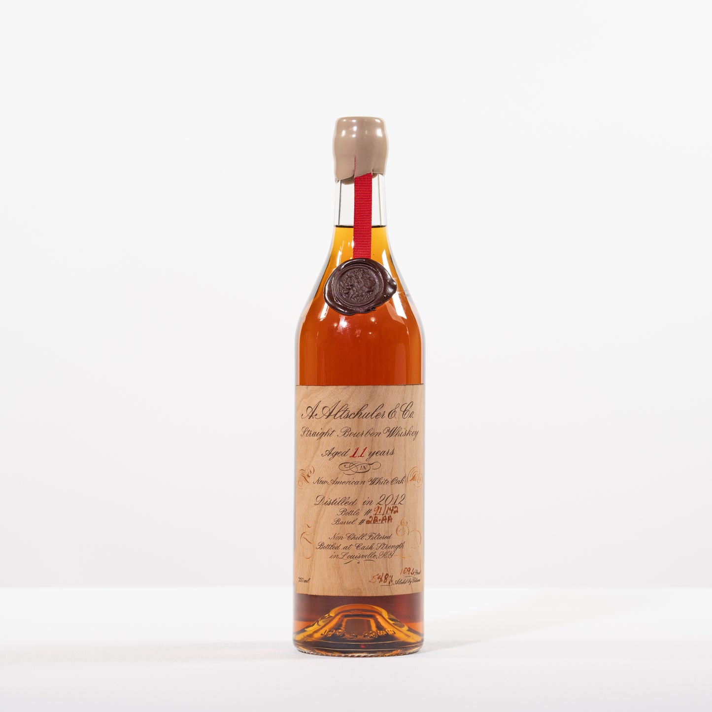 A. Altschuler 11 Year Bourbon, 109.6 proof, Barrel 22-AA